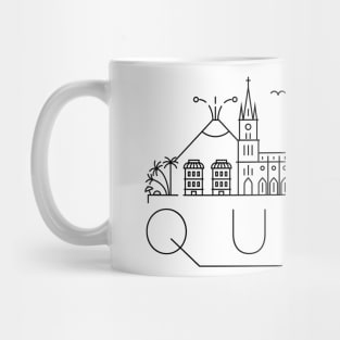 Quito Minimal Skyline Mug